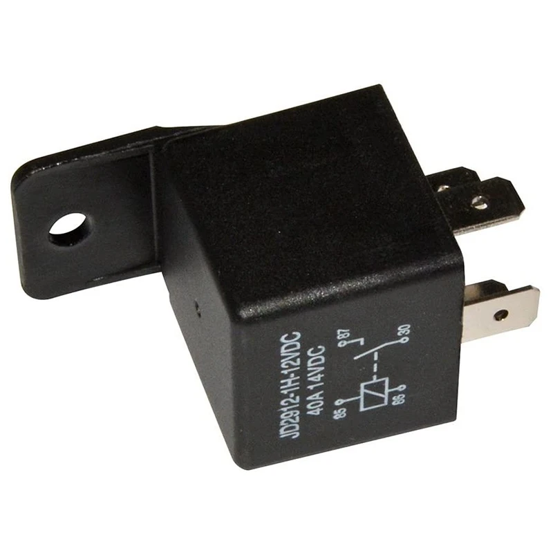 2 упаковки по реле 4-контактный 12V 40A комплект Spst Модель: JD2912-1H-12VDC 14VDC автомобильный