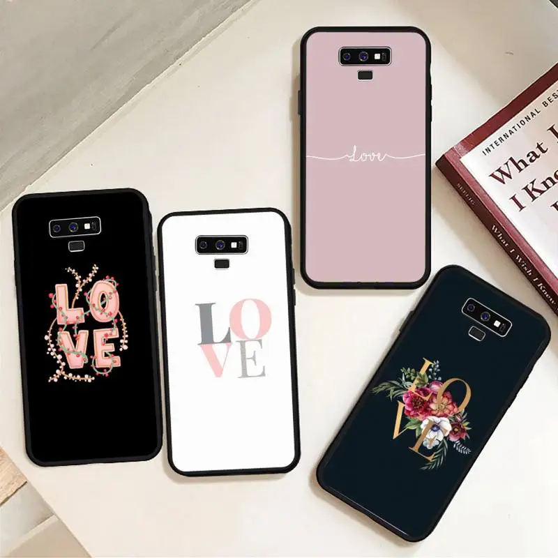 

love heart color fashion pink Phone Case For Samsung A50 A51 A71 A20E A20S S10 S20 S21 S30 Plus ultra 5G M11 funda cover