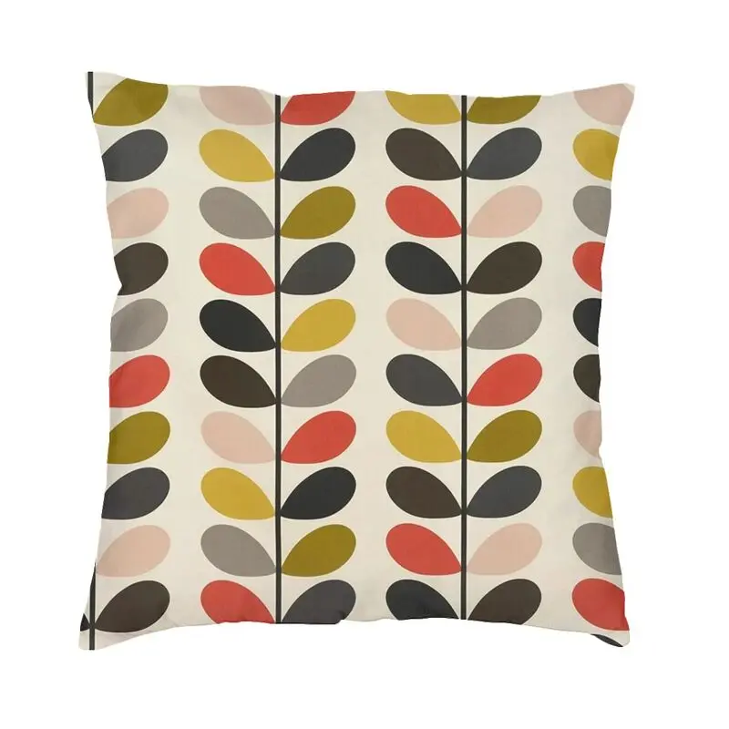 

Чехол для подушки Orla Kiely с несколькими стеблями, 40x40 см, Цветочный абстрактный бархатный милый чехол для подушки, чехол для автомобиля, диван...