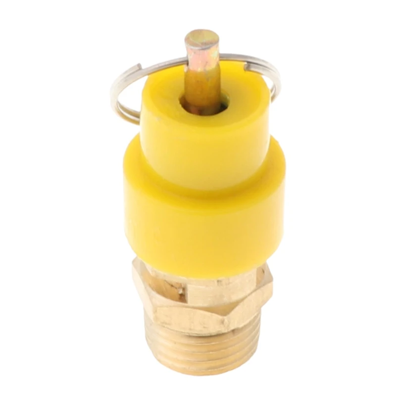 

2021 New 1PC 1/4'' 12KG BSP Air Compressor Safety Release Valve Pressure Relief Regulator
