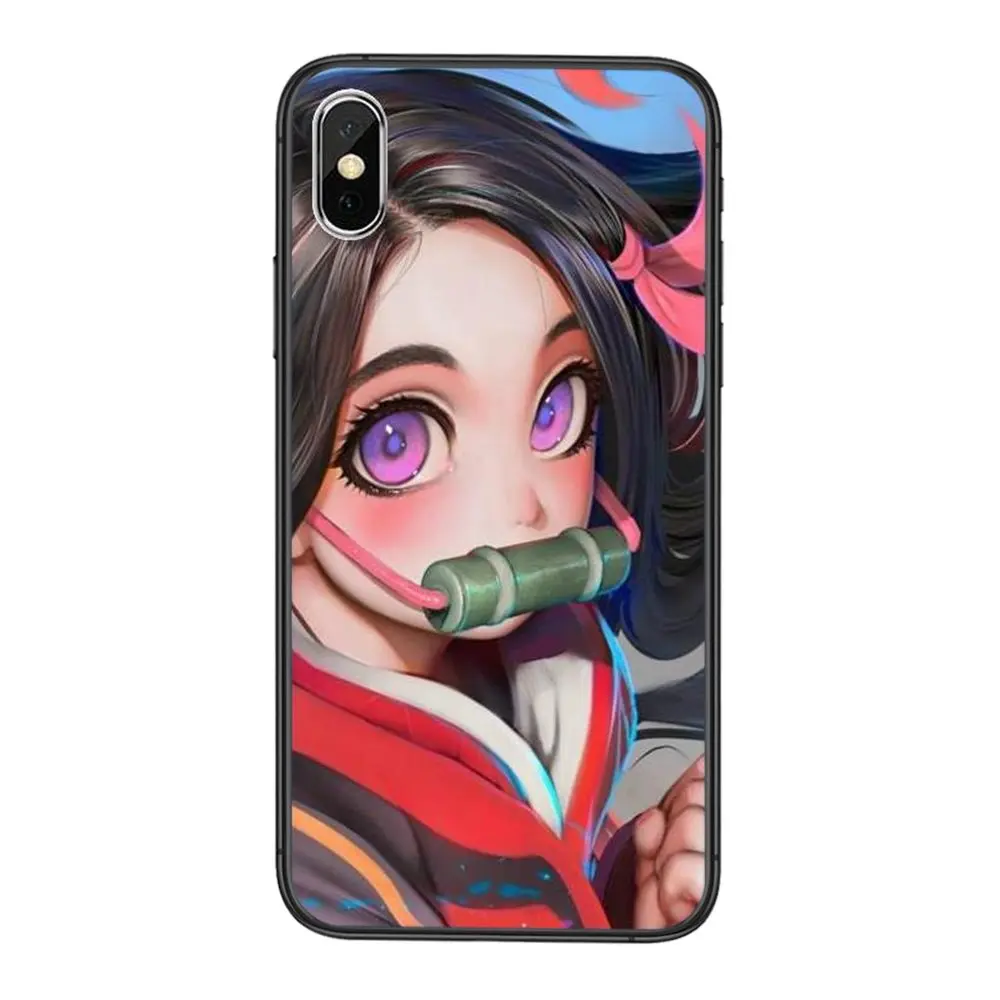 Распродажа мягкий чехол для телефона рассекающий демонов камадо незуко Redmi Note 10 9