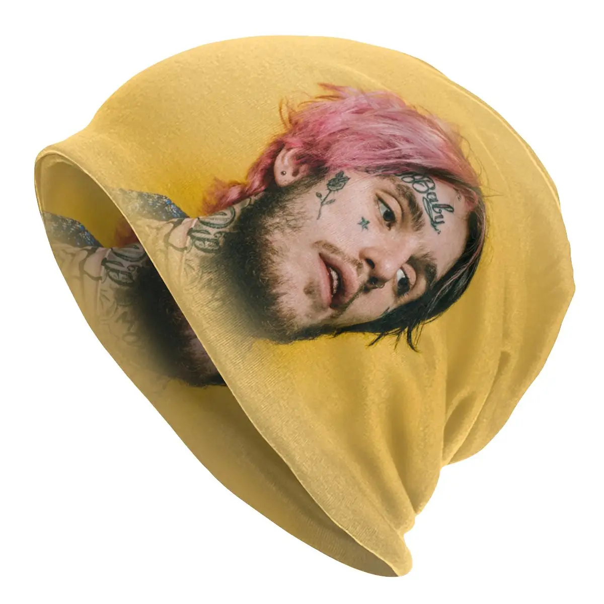 Lil Peep облегающие шапки пуловер Кепка удобная взрослая мужская женская вязаная