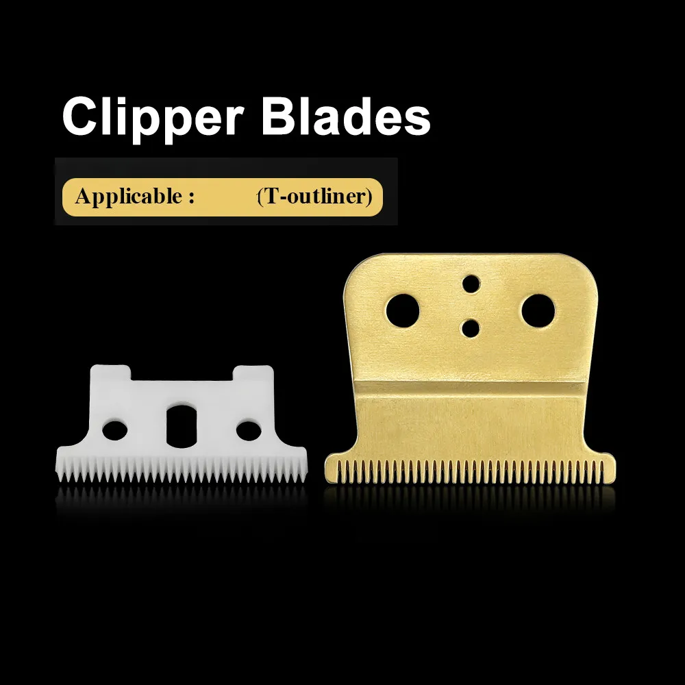 

Лезвия сменные для машинки для стрижки волос, профессиональный триммер из нержавеющей стали, лезвия для парикмахера с винтами
