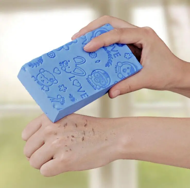 

10 шт./лот многофункциональная PVA-губка, мягкий хлопковый супер-грязеотталкивающий блочный артефакт, взрослое детское губка с принтом для об...