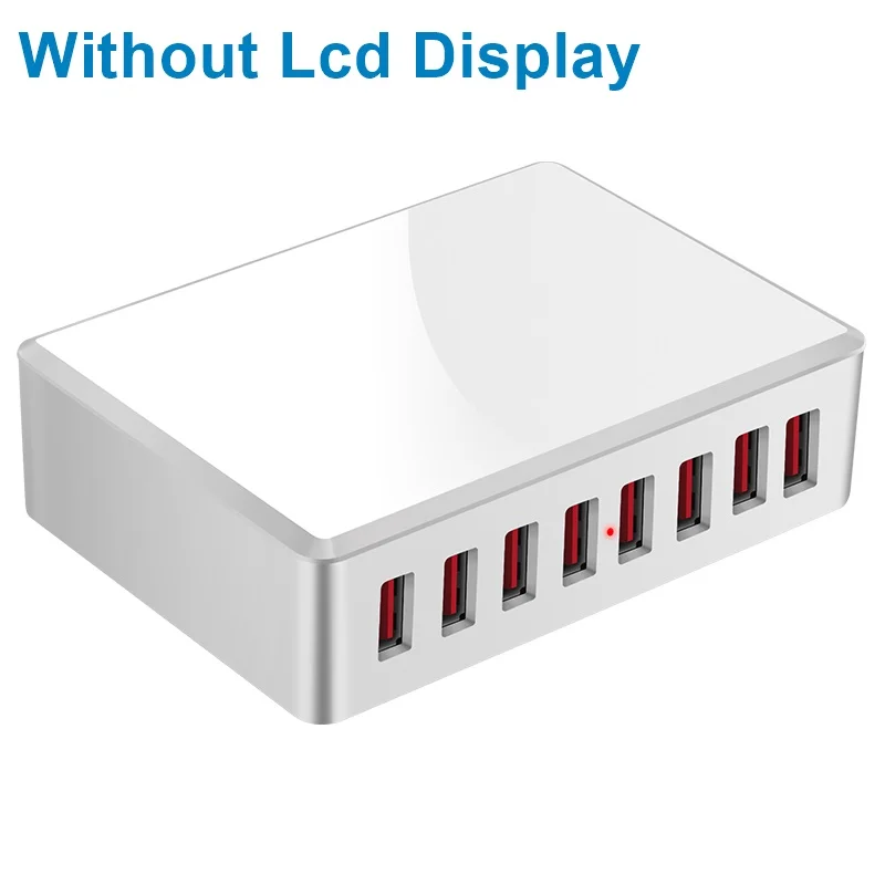 Tongdaytech USB быстрое зарядное устройство мульти 6 портов USB быстрая зарядка QC 3,0 ЖК-дисплей Каррегадор порт atil для Iphone Xiaomi samsung
