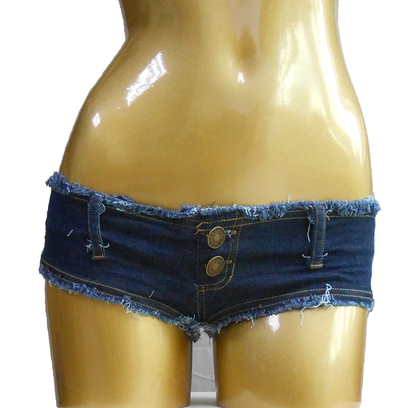 

Plus Size Tassel Low Rise Waist Hot Short High Cut Denim Booty Sexy Jeans Shorts Vintage Cute Micro Mini Short Club Wear Fx35