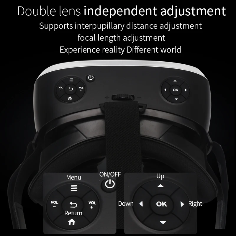 2K HD Wi Fi HDMI видеобокс умные очки 5 ƉG ОЗУ Android Виртуальная реальность все в одном VR