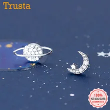 Женские серьги гвоздики из серебра 925 пробы с