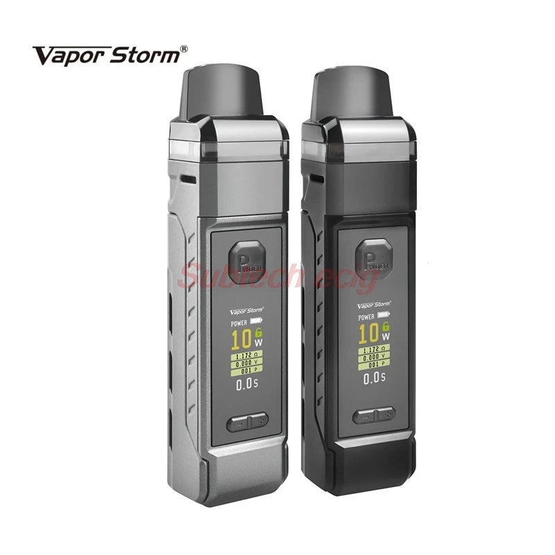 Купи Электронная сигарета Vapor Storm V-PM 40 Вт с емкостью 4, 8 мл, совместима со всеми атомайзерами с резьбой 510, питание от батареи 18650, VS VINCI X за 1,595 рублей в магазине AliExpress