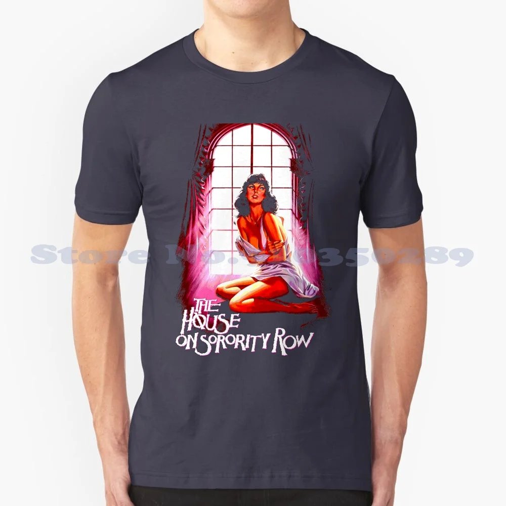 

Забавная летняя футболка The House On Sorority Row для мужчин женщин мужчин дом на Sorority Row ужас Slasher культовый фильм