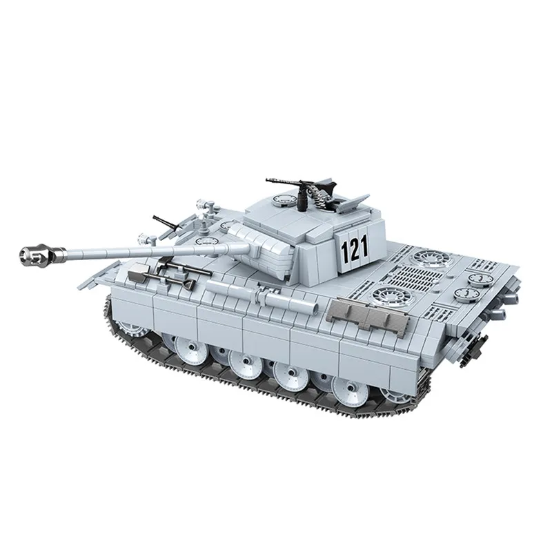 2019 блоки 2-ой мировой войны WW2 солдаты бронированный автомобиль пантера главный