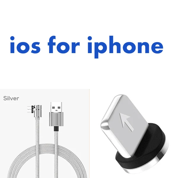 Хаки Магнитный Micro Usb кабель для зарядки 90 градусов угол Usb Type C кабель для быстрой зарядки для IPhone X Xr 8 7 6s Plus samsung - Цвет: Хаки