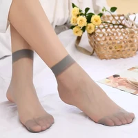 new breathable crystal silk thin stockings womens stockings spring and summer thin silk invisible 5d non hook silk socks