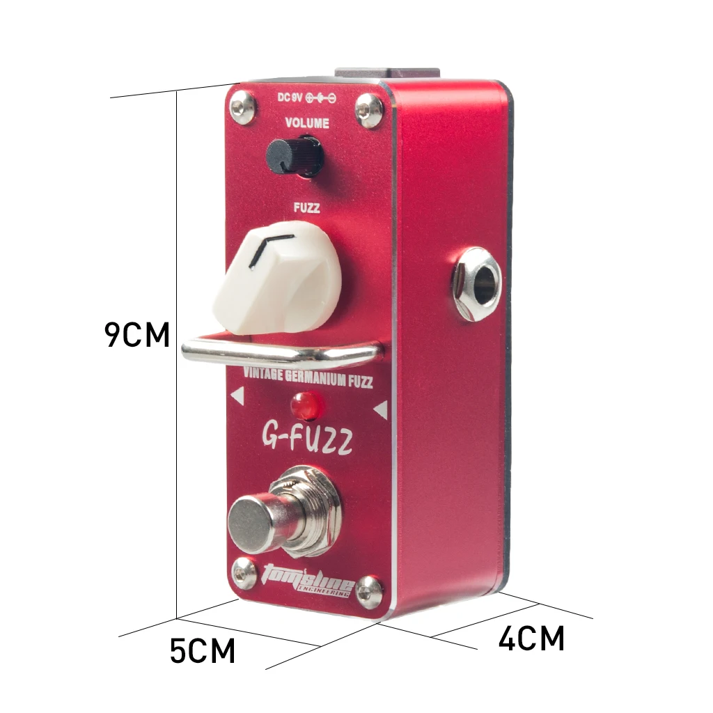 Арома AGF 3 G FUZZ педаль для гитары винтажный германий Fuzz гитарный эффект мини