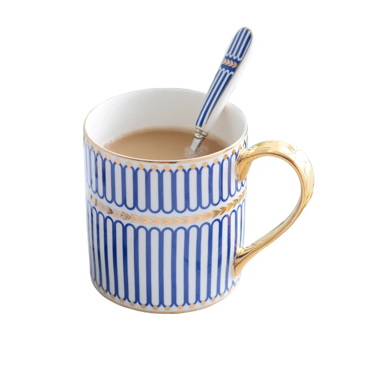 

European Mug Bone China Coffee Cup English afternoon tea cup household ceramic water cup creative high grade office Cup
