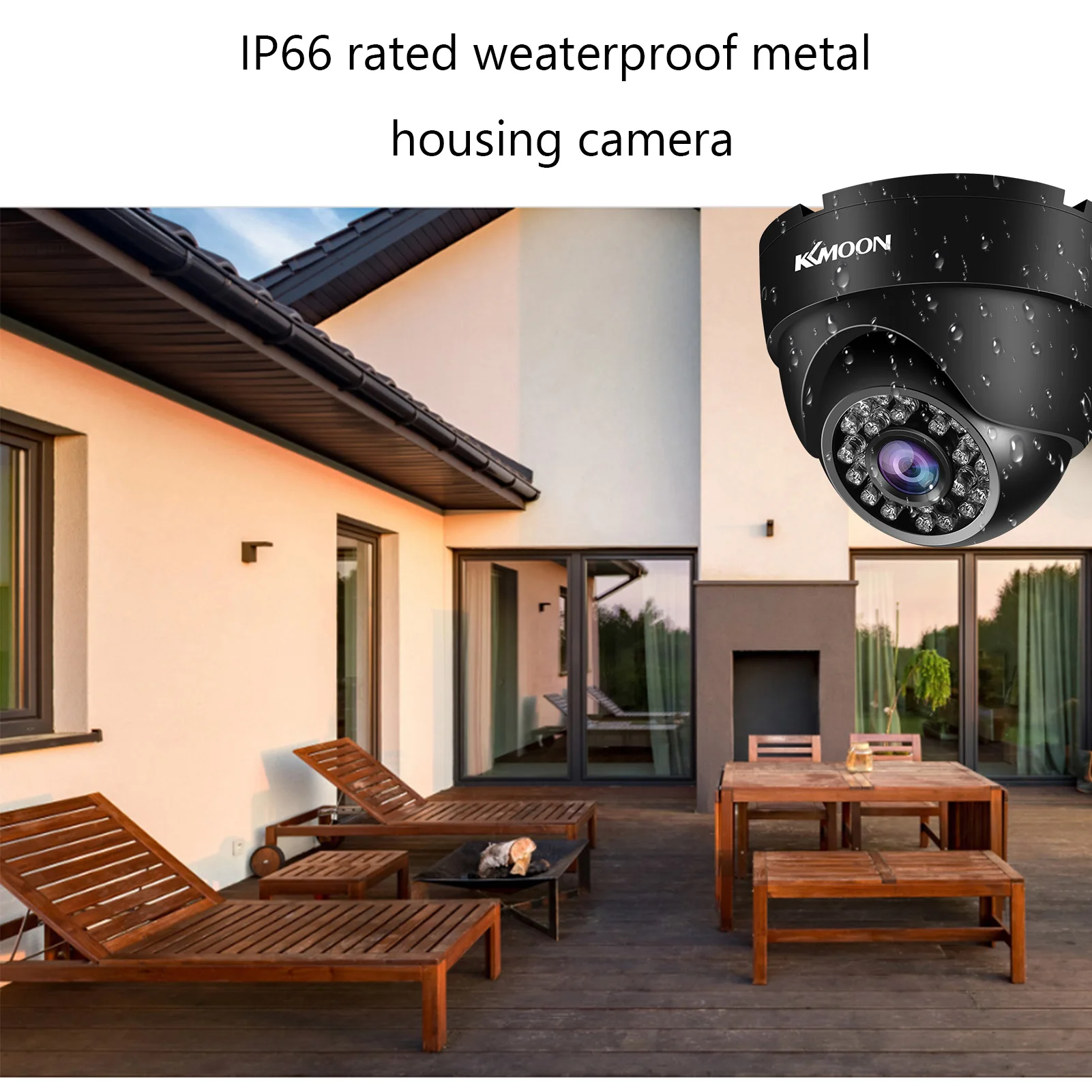 

1080P Full HD Security Camera Surveillance AHD Camera Outdoor Weatherproof,Infrared Night Vision,Motion Detection for Analog DVR
