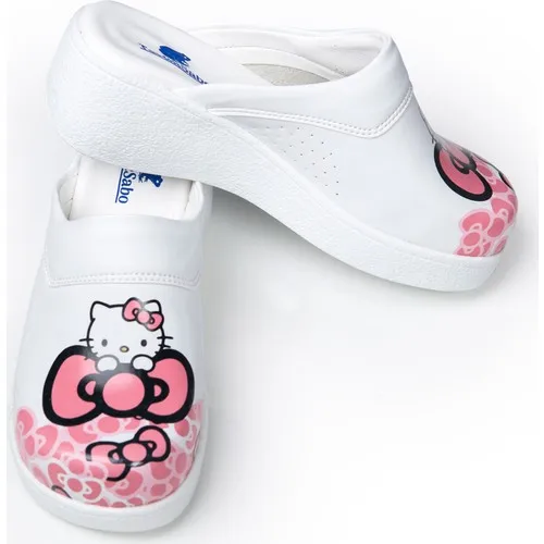 

Medical Women Nurse Slippers Cat Work Wear Doctor Dentist Spa Hospital Clog Cook Shoes