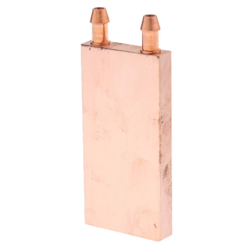 1 шт. медный блок водяного охлаждения для графического радиатора ЦП радиатор 40*80