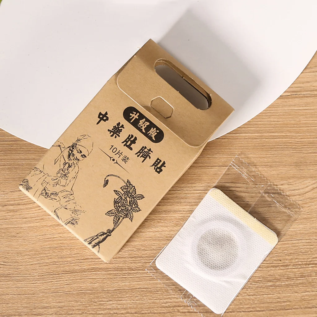 10 шт./кор. Пластыри для похудения из китайской медицины пластыри наклейки на