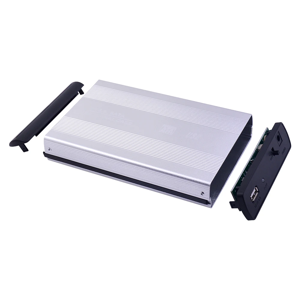 Чехол для HDD 3 5 дюйма адаптер SATA к USB 2 0 корпус внешнего жесткого диска чехол ридер