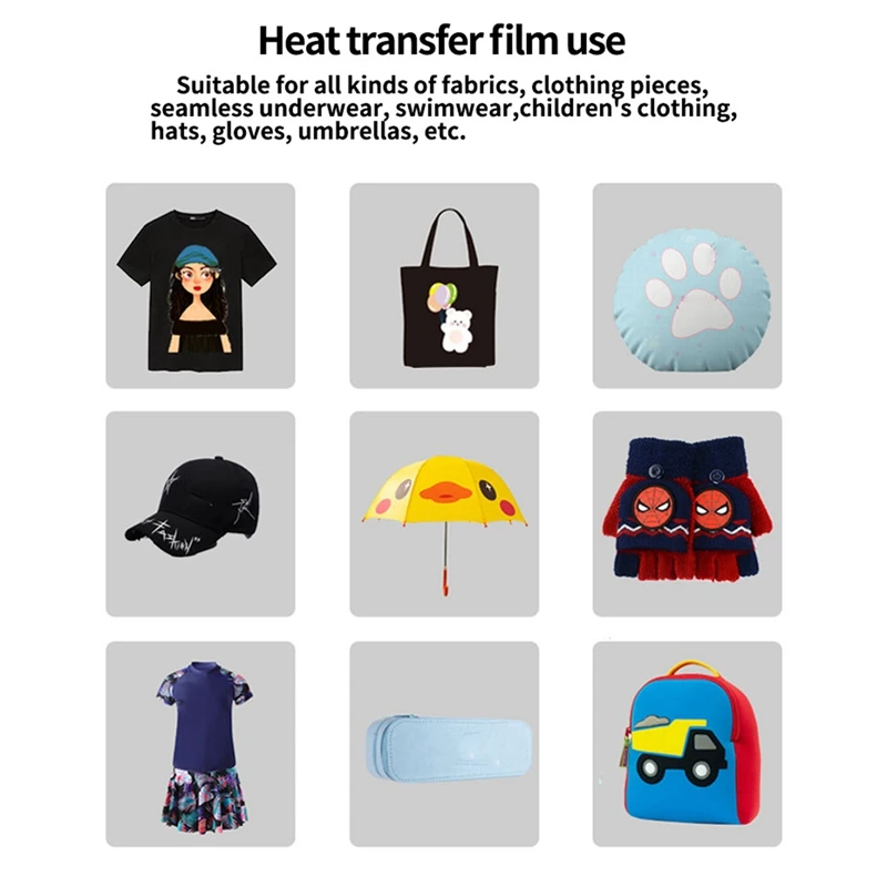 200PCS A4 Offset Heat Transfer Film Paint And Ink Shake Powder Printer Special PET | Дом и сад