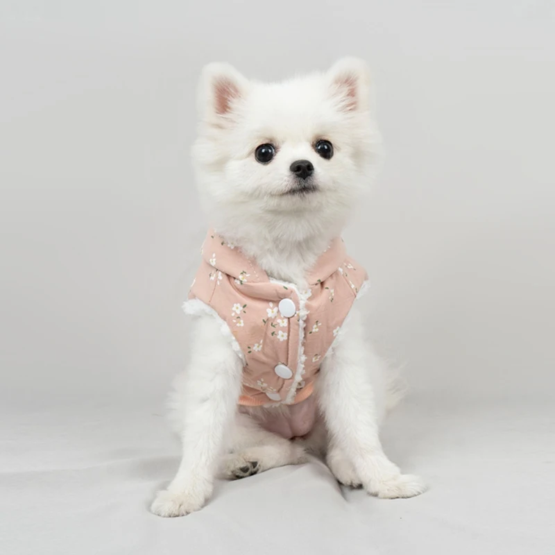 

S-2XL Small Dog Clothes Winter Warm Pet Dogs Coat Jacket Puppy Cat Outdoor Clothing Hoodies For Yorkshire Teddy Outfit Newest