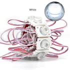 1000 шт., суперъяркие светодиодные модули для подсветильник Ки, 12 В, 24 В постоянного тока, 1,5 Вт, 1 светодиодный световой короб, источник света для рекламы