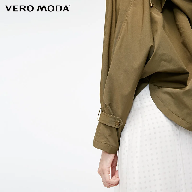Женский плащ-Тренч с рукавами летучая мышь капюшоном весна-лето Vero Moda | 319117505