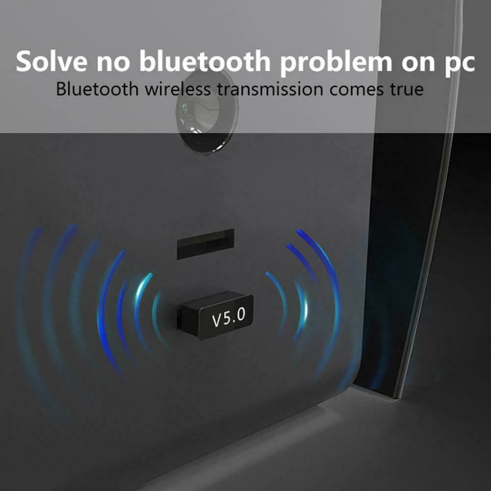 Мини беспроводной USB Bluetooth 5 0 адаптер ключ для ПК ноутбук Win XP Vista7/8/10