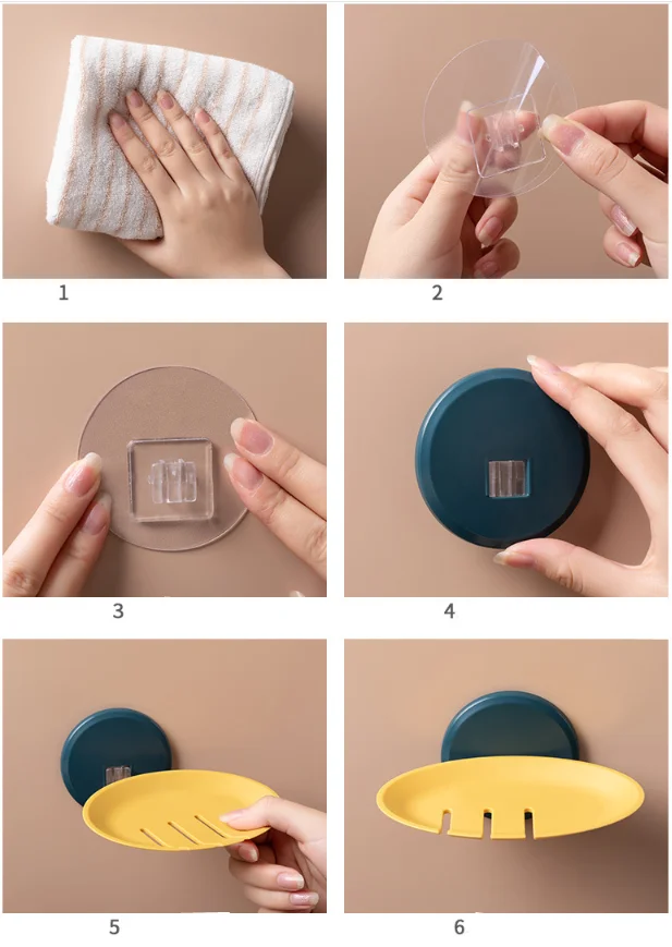 

1PCS Soap Box Dish Storage Plate Tray Bathroom Soap Drain Rack Plate Holder Case Bathroom Supplies Bathroom Gadgets Soap Holder