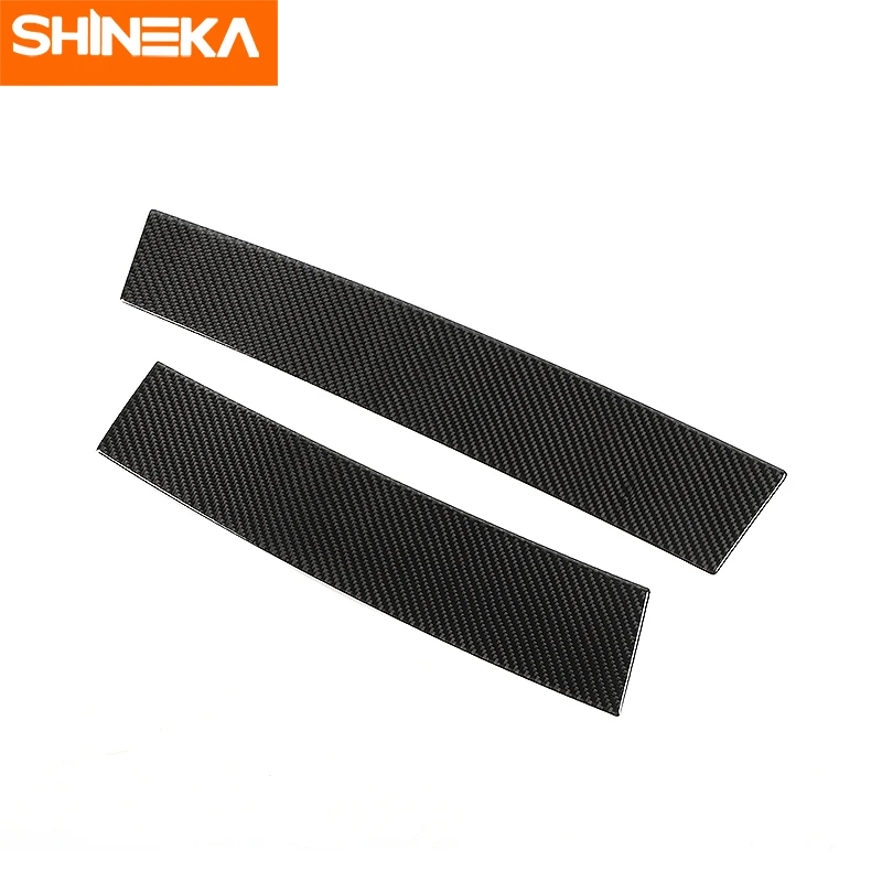 Наклейки SHINEKA из углеродного волокна для защиты автомобильного моторного отсека