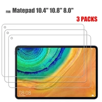 3packs tempered glass protector for huawei matepad 10 4 screen protectors for huawei matepad pro 10 8 t8 8 0 glass films