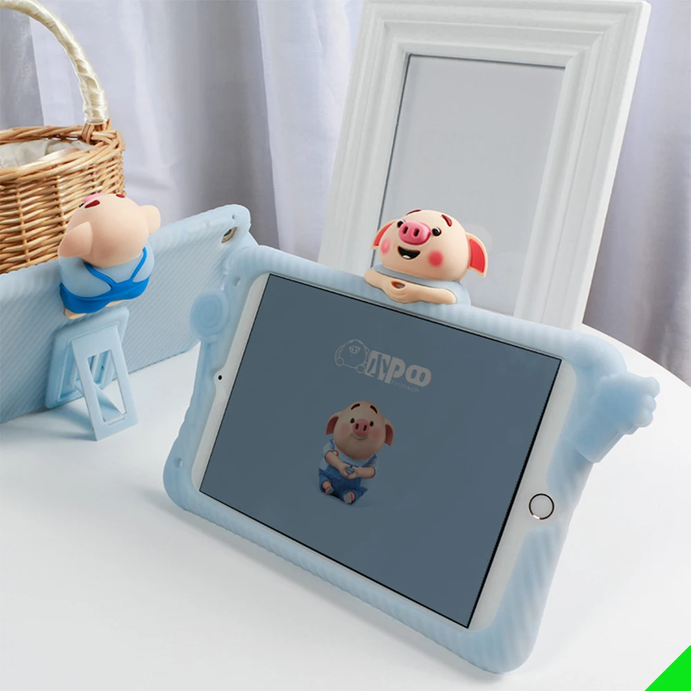 Чехол ipad для IPad Mini 12345 противоударный силиконовый чехол планшета с рисунком|Чехлы