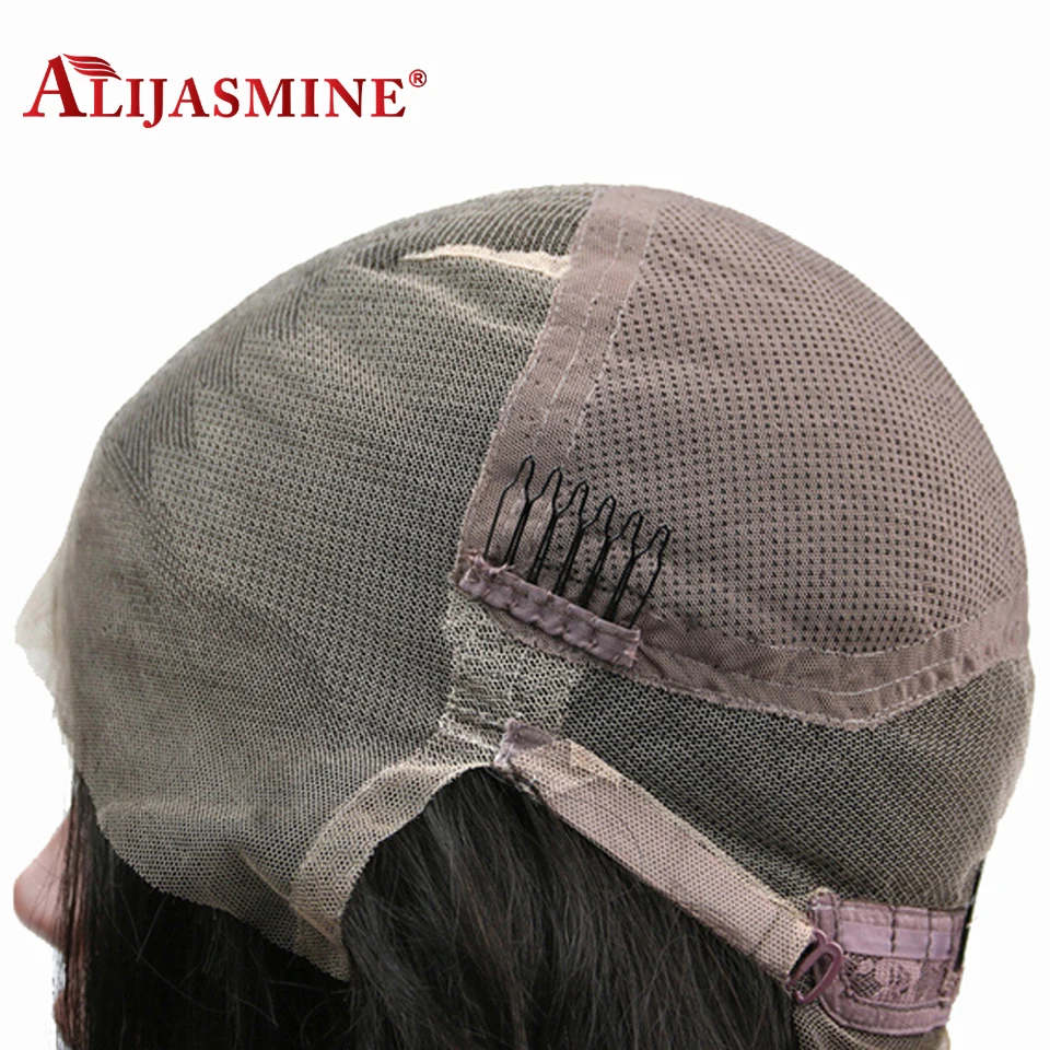 Объемные волнистые полностью кружевные человеческие волосы парики для черных