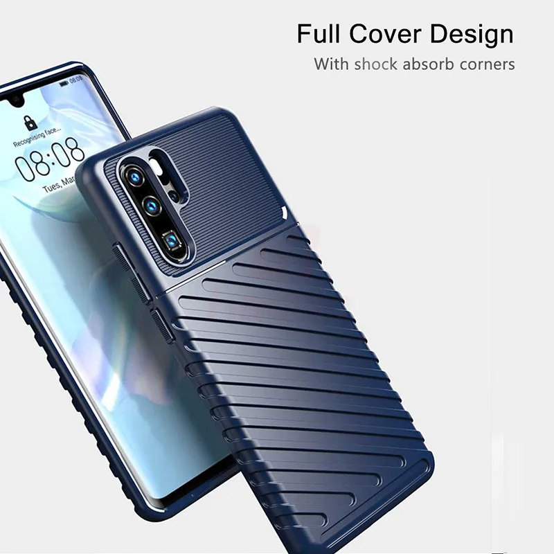 Hacrin противоударный чехол для huawei P30 Pro Чехол военный класс мягкий ТПУ Прочный