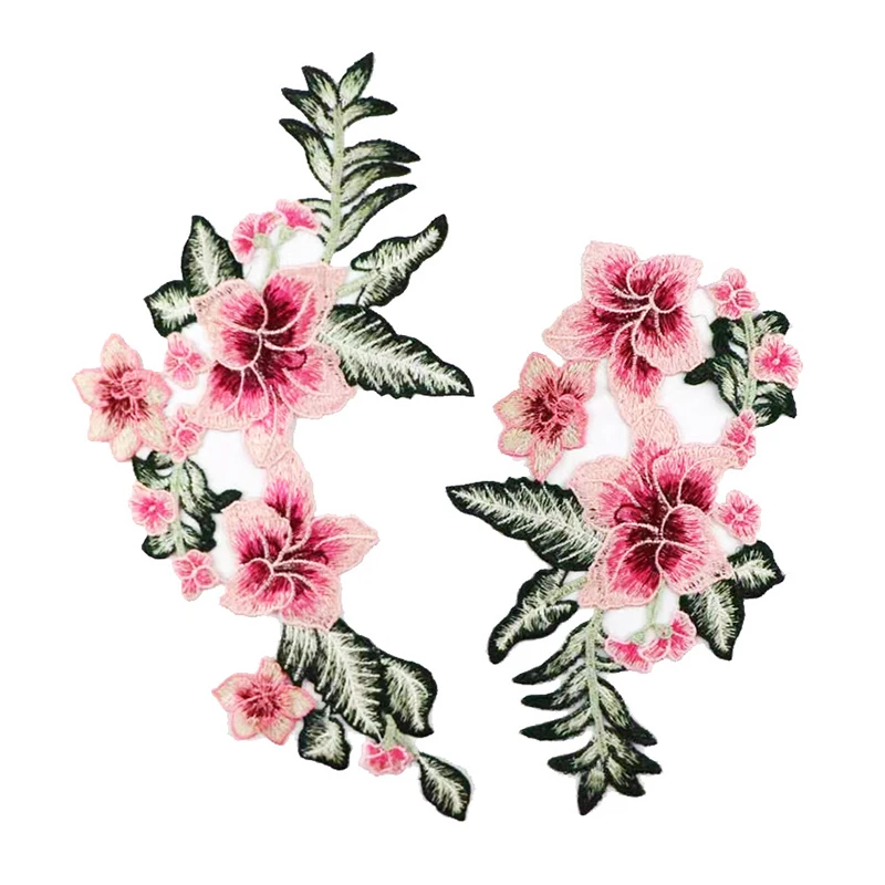 1set Garment Accessories Embroidered Lace Cloth Flower Plum Blossom Patch Vintage Clothing Hot Sale Sewing Supplies | Дом и сад