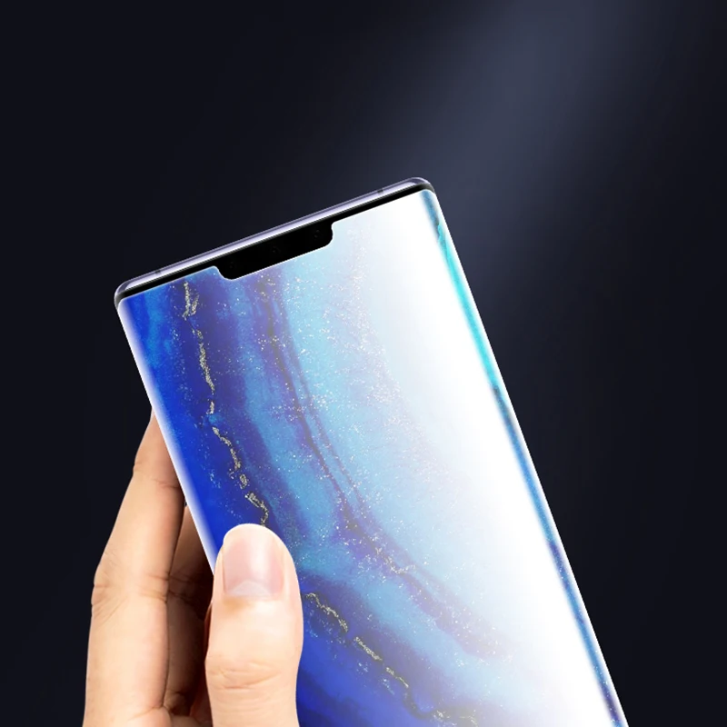 100D УФ полностью наклеиваемая поверхность-экрана для P Smart плюс 2019 Z жидкого UV