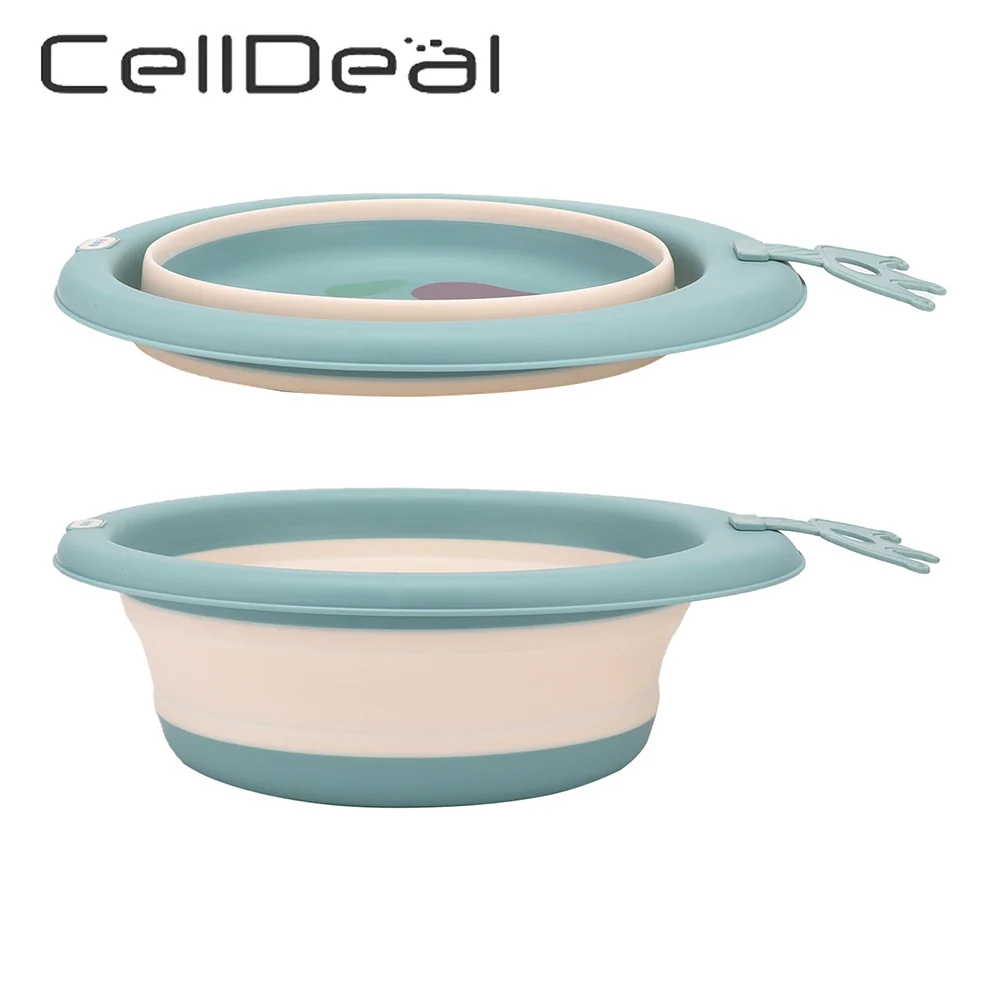 

Портативная складная раковина, многофункциональная складная раковина с мультяшным рисунком короны и ремешком, легкие подвесные детали для...