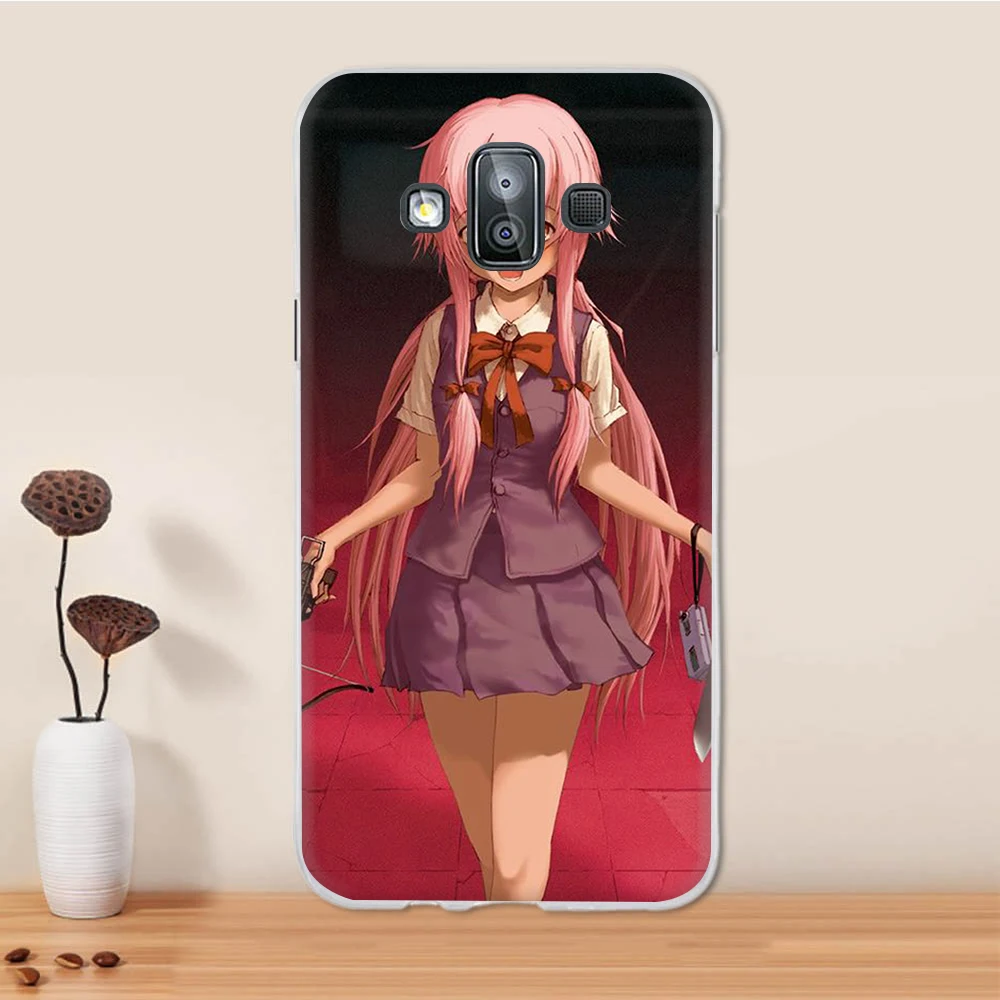 Чехол Mirai Nikki Future Diary Gasai Yuno для Samsung Galaxy J1 J2 J3 J5 Prime J6 J7 EU US версия|Бамперы| |