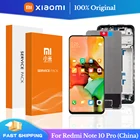 6,6 ''оригинальный для Xiaomi Redmi Note 10 Pro 5G ЖК-дисплей сенсорный экран дигитайзер для Redmi note 10Pro дисплей китайская версия