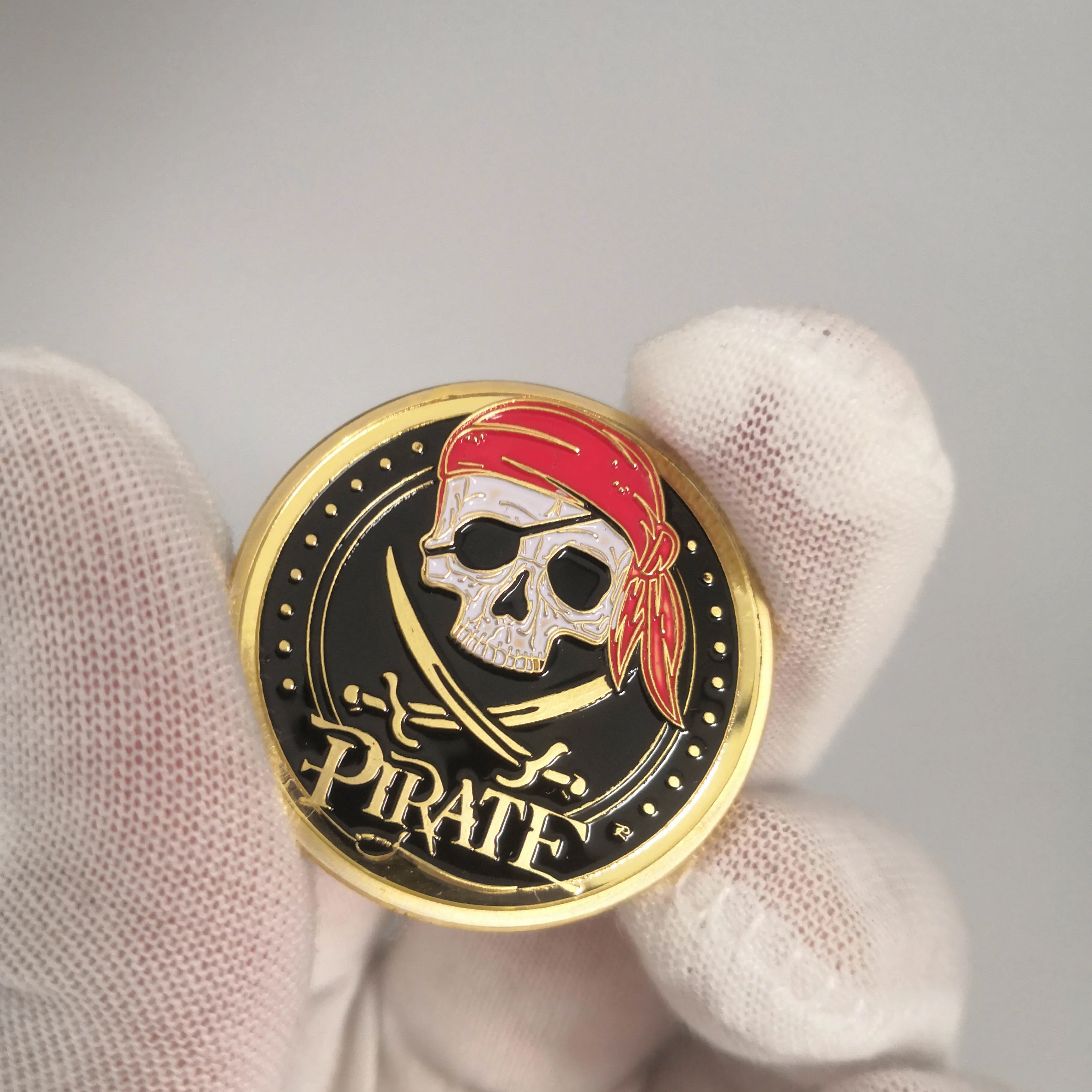 2020 череп пиратский корабль Золотое сокровище монета Лев моря пробежка дикие