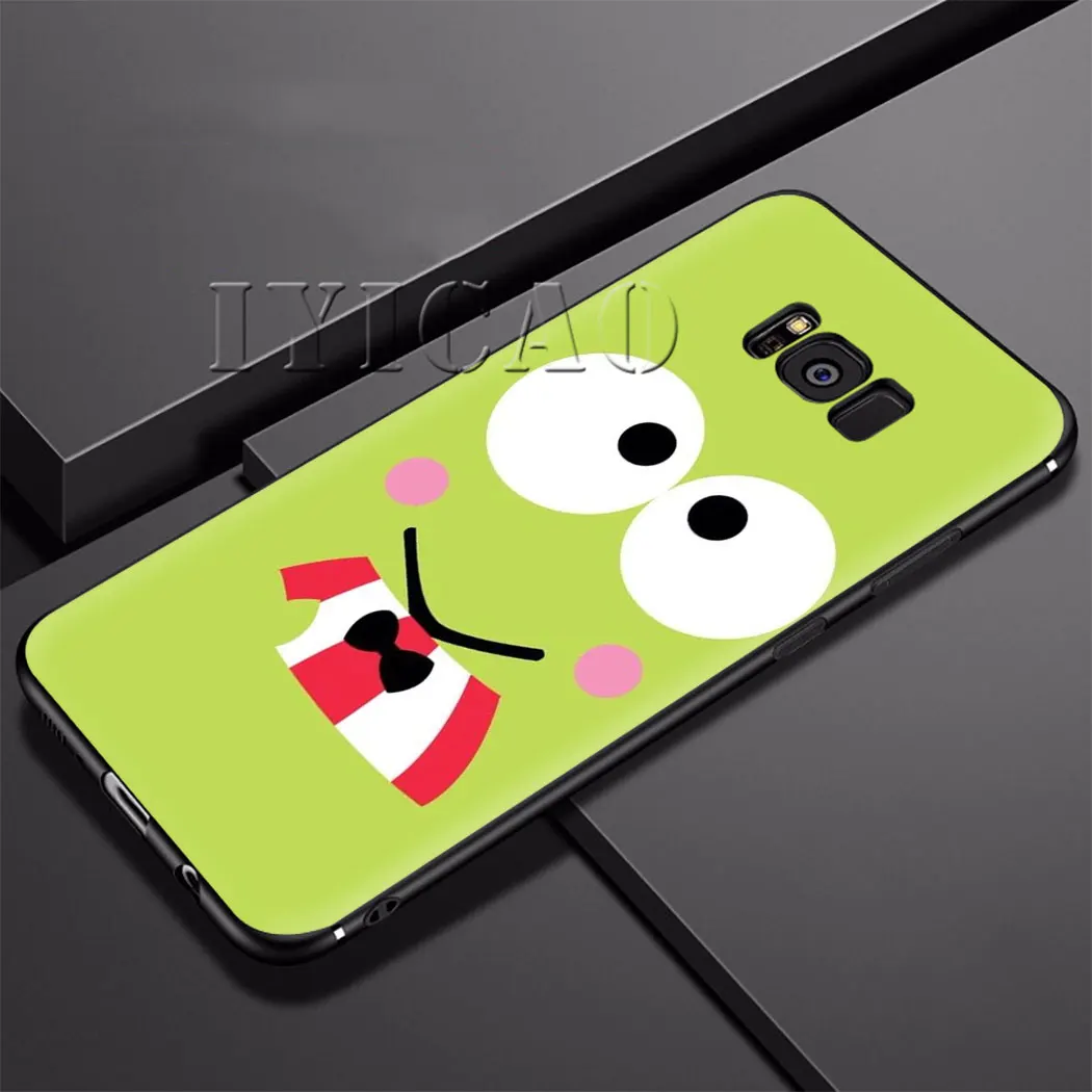 IYICAO Милая мультяшная лягушка Keroppi Мягкий силиконовый чехол для Samsung Galaxy S6 S7 край S8