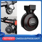 Велосипедный электрический звонок с USB-зарядкой, Водонепроницаемый Электронный гудок для горного велосипеда, уличные аксессуары для езды на велосипеде, оборудование для верховой езды