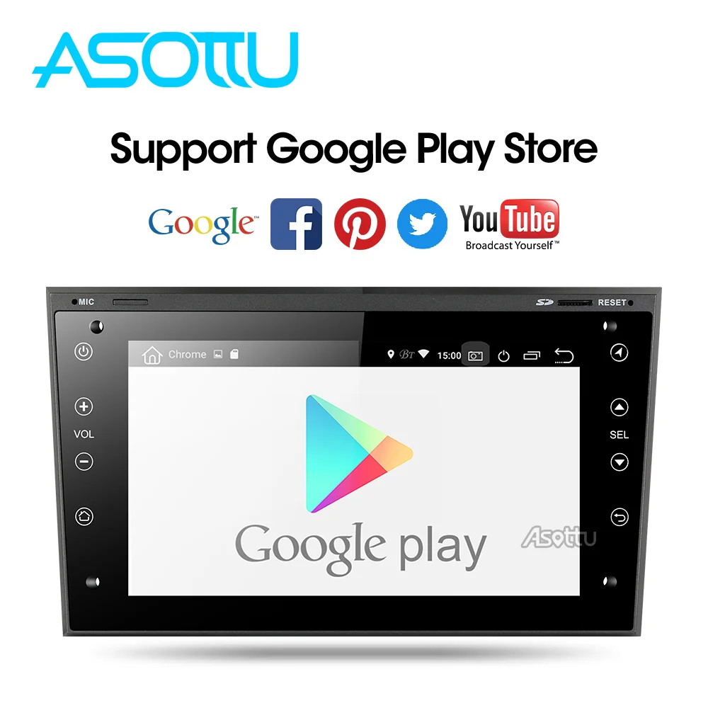 Asottu OB301 Android 9,0 для OPEL Astra H Meriva Antara Zafira Veda Agila Corsa Vectra автомобильный dvd gps навигатор