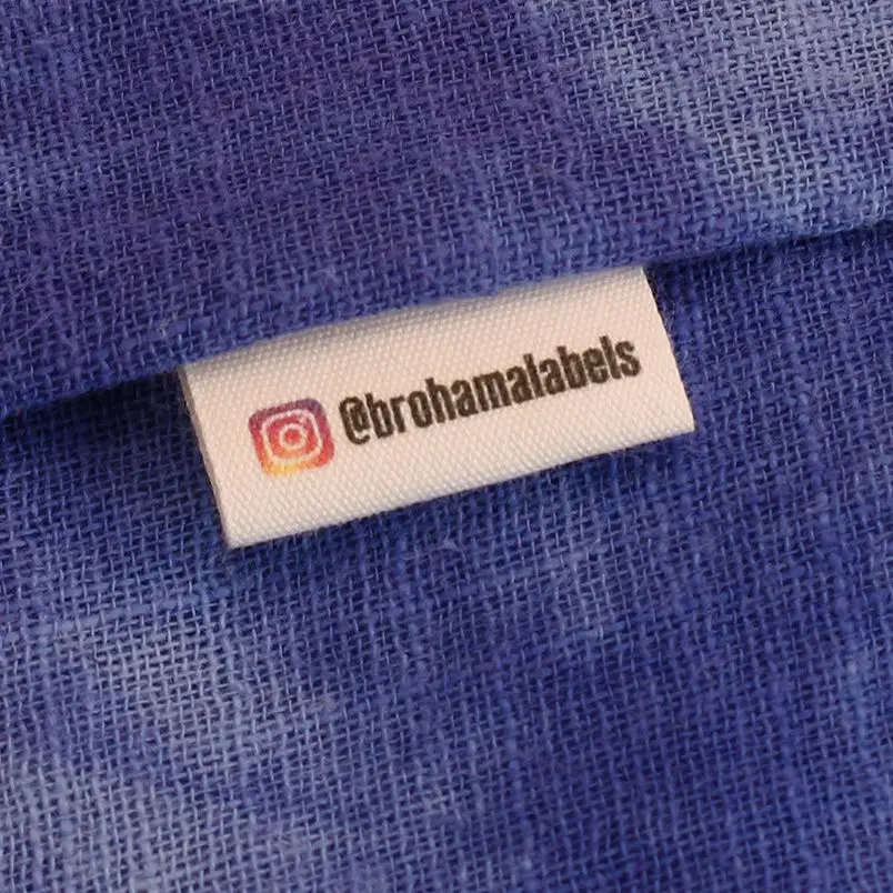 

Clothing label, sewing label, custom ribbon label, sewing gift, handmade label, APP label, artistic heart label, (MD2024)