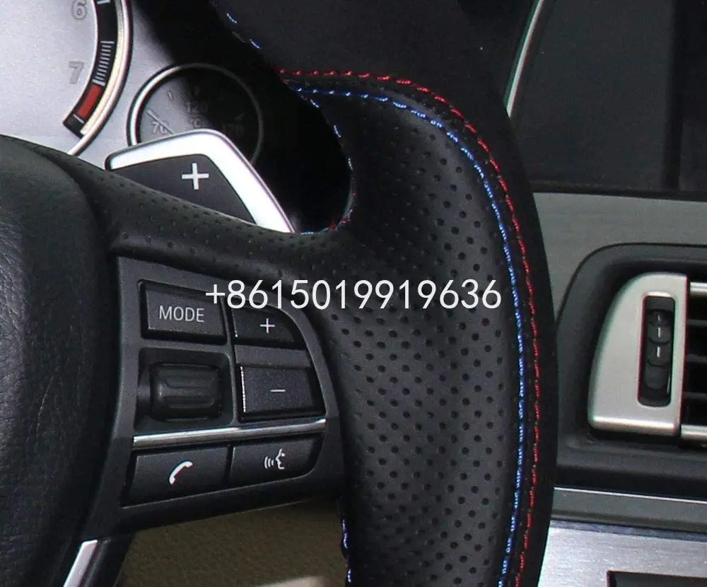 Чехол на руль для BMW F07 F10 F11 5 6 7Series 525i 550i 528i 535i 540i F06 F12 F13 F01 | Автомобили и мотоциклы