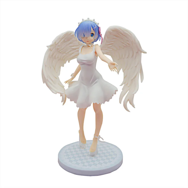 

Pre Sale Rem Angel Figurine Re:zero Rem Anime Figure Puppet Gift Anime Periphery Model Toys Ornaments Girls' Toys Pvc Collection
