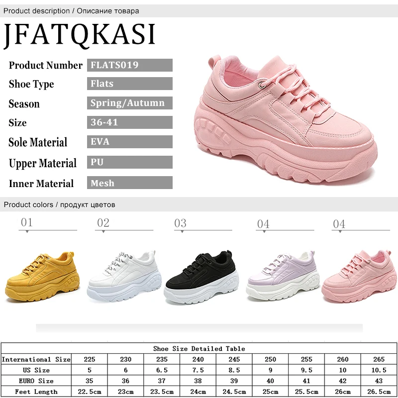 

Women Shoes Thick Bottom WearResistant Sneakers Spring Breathable Casual Shoes Brand Fashion Woman Flats Ladies Daddy Shoes New