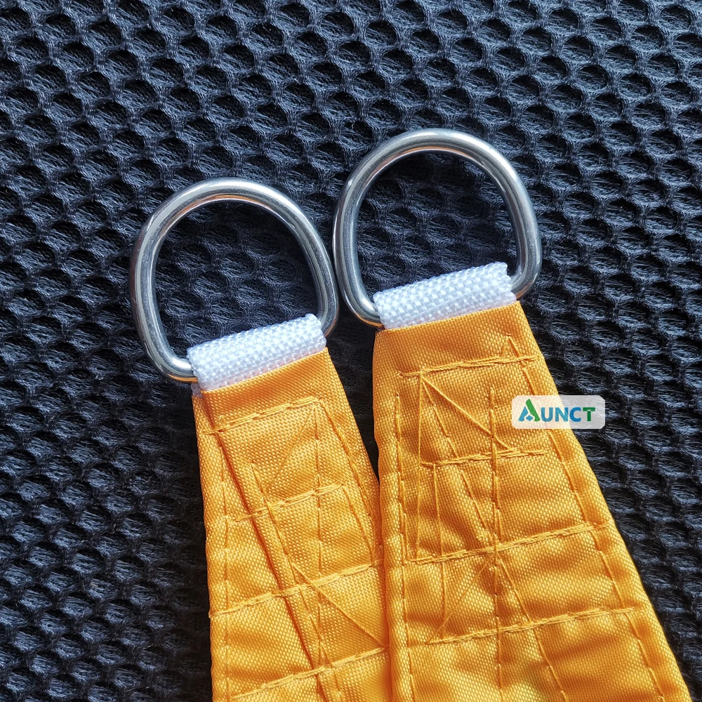 

Shade sail visor sun sail pool cover sunscreen awnings outdoor rainproof sun shade cloth gazebo canopy Orange right triangle