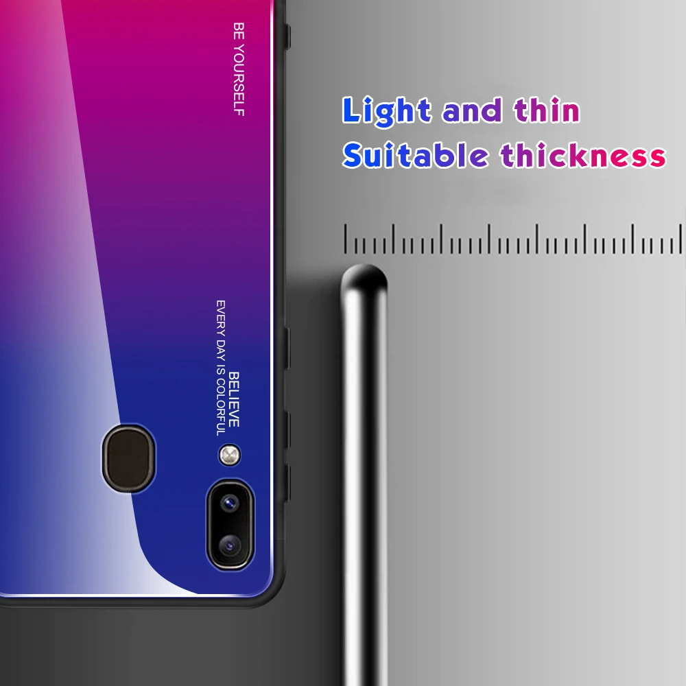Чехол для Samsung Galaxy A40 A42 A52 A72 5G чехол из закаленного стекла GalaxyA40 A 40 A405 SM-A405F A405F